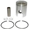 cyclingcolors Pistone e fasce elastiche moto ciclomotore motore 50cc compatibile con am6 minarelli mbk x power yamaha tzr peugeot xps D 40mm asse 12mm