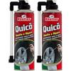 Rhütten Rhutten, Quico, Bomboletta Spray Gonfia e Ripara Pneumatici Auto, Moto, Kit Gonfiaggio Gomme, 300ml (Confezione da 2)