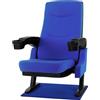 Stagecaptain CS-600BL Movieking Poltrona Cinema Blu, Seduta ribaltabile | Poltrona cinema classica, Tessuto resistente a trama larga, 2 braccioli ribaltabili con portabicchieri, 5 cm, Peso: ca. 25 kg
