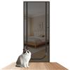 Calenxy Rete per gatti per balcone gatto animali domestici schermo porta con chiusura lampo Cat Screen Door 90 x 210 cm zanzariera balcone zanzariera porta gatto schermo porta schermo per soggiorno, camera da