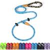 Lynxking Guinzaglio Addestramento per Cani Riflettente 180cm - Retriever | Resistente e confortevole corda ad anello resistente, 1,8 m x 1 cm, senza tirare, per cani di taglia grande, media e piccola