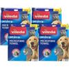 FEI FAN Panno per Cani in Microfibra, Pet PRO, Taglia XL (65x100cm) (4 unità)