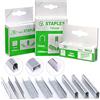 Swpeet 3000PCS Premium Quality Officemate standard 3 taglie graffette, tra cui t-tipo & u-tipo & door-type Staples Perfect for most standard cucitrice Guns Assortment Kit