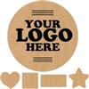 Youdian Etichette personalizzate in carta kraft Adesivi personalizzati con foto, testo e logo Adesivi aziendali personalizzati in forme ovali quadrate rettangolari circolari