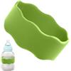 Ruwshuuk Fascia Etichetta per Bottiglie,Etichetta Nome in Silicone per Bambini | Adesivo Antiscivolo con Data, Fascia Riusabile Scrivibile per Asilo Nido Scuola Viaggi