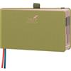 BEZEND Agenda 2027 Settimanale Tascabile con Orario - 9,4 x 16,7 cm | Gen a Dic 2027, Formato Piccola Orizzontale, Ideale per Borsa, Bordi Oro Rosa, Copertina Rigida in Pelle PU - Mostaza