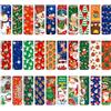 MWOOT 30 Pezzi Segnalibri Magnetici Natalizi, Christmas Magnetic Bookmarks, Clip Segnapagina Magnete per gli Amanti dei Libri, Studenti, Premi in Classe, Bomboniere, Borsa Regalo Decorazione (2x6CM)