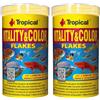 Tropical Vitality&Color 500ml / 100g - Mangime Vitali e dai Colori più intensi per Tutti i Pesci Ornamentali (Confezione da 2)