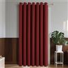 Joydeco Tende Oscurante per Interni 1 Pezzi L 140 x A 240 CM, Tenda Porta Termiche Isolante con Occhielli per Soggiorno e Camera da Letto Moderne, Rosso Borgogna