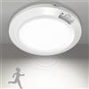 Bemexred LED Luce Notturna a Batteria con Sensore di Movimento, Alta Luminosità Lampada Guardaroba Luce Plafoniere Alimentato a Batteria per Armadio Corridoio Bagno Cantina Scale 6000K Bianco Freddo