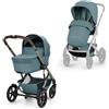 CYBEX Gold BALIOS S LUX Passeggino e Fold Cot Navicella, Stormy Blue