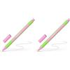 Schneider Fineliner Line-Up - Penna pastello, 0,4 mm, colore: Rosa (Confezione da 2)