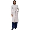 Salsa Jeans 210088881 Cappotto lungo da donna con cintura