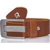 RED BRIDGE Cintura in Vera Pelle da Uomo Accessorio Cinta Elegante Sportiva Vintage