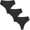 Generico Invisible Camel Toe Thong, Anti Wedgie Underwear, Seamless, Comfortable, No Camel Toe Thong (3Pcs-C,M)