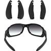 ToughAsNails Pezzi di ricambio per naselli neri per occhiali da sole Oakley Jawbone|Racing Jacket|Split Jacket OO9099