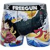 FREEGUN Boxer Uomo Monkey D. Luffy One Piece | Boxer Elastico in Vita e Cotone Anime Regalo Originale Taglia M
