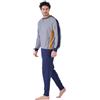 Navigare Pigiama da Uomo in Cotone Interlock Art. 842023 Grigio Melange L