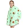 UUAISSO Felpa con Cappuccio per Ragazze Indossabile Felpa Oversize per Bambini con Tasca Abbigliamento Invernale