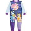 BlueY Pigiami Interi per Ragazze Viola 3-4 Anni