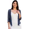 creazioni unique Cardigan Donna Primaverile Estivo Cardigan Donna Elegante in Rete di Viscosa Termica con Essenza di Fiore di Ciliegio