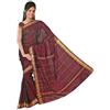 Trendofindia Esclusivo e meraviglioso sari Rainbow, in stile Bollywood, rosso