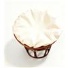 HUIZHENSHENG Fodera per Cuscino per Sedia Papasan,Resistente all'Acqua Fodera per Cuscino Morbido Papasan con Cerniera Rimovibile per La Decorazione di Mobili PE(Size:110cm (43.3 in,Color:Beige)