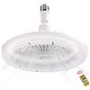 Générique Ventilatore a Soffitto Luce,Ventilatore Da Soffitto,Telecomando,Ventilatore Camera Da Letto,Ventilatore Soffitto con Luci E Telecomando Luce Bianca per Camere Da Letto Sala Da Pranzo