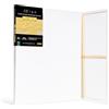 Elan Tela per Dipingere 80x100 cm, Set di 3 Tele da Pittura 380 GSM | Tele per Dipingere Grandi con Tripla Imprimitura, Senza Acidi, 100% Cotone Naturale, Ideali per Pittura a Olio