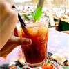 Doimoflair bicchiere da cocktail impilabile in plastica rigida trasparente 40 cl. Set 5 pezzi.