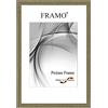 FRAMO Cornice foto antiquité barocco 26 x 34 cm in legno massello | vecchio-argento | Colore/dimensione selezionabile | Cornice antica d'epoca retrò N°088