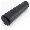 Monbaer Cuscino cilindrico cilindrico per divano, supporto per collo/lombare, morbido e confortevole, per letto e gambe posteriori (40 x 12 cm, nero)