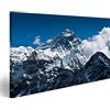 islandburner Quadro Moderno Monte Everest Mountain Peak - la Cima del Mondo (8848 m) Stampa su Tela - Quadro x poltrone Salotto Cucina mobili Ufficio casa - Fotografica Formato XXL