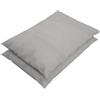 HABITA 33 HOME Coppia Federe Coordinate 100% Cotone Tortora | Lenzuola Letto Traspirante ed Anallergico Biancheria da Letto e Federe Coordinate 100% Cotone