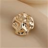 KEMTAT 5Pcs Bella Colore Oro Gambo Bottoni In Lega di Zinco Forma Irregolare Bottoni Donna Maglione Cappotto Accessori