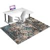 Qesjodfu Tappetino per sedia da ufficio, Tappeto Sedia Gaming, Tappeto Salvapavimento Antiscivolo, Ufficio Protettore del Pavimento, Tappetino per Sedia da Scrivania del Computer per Home Office 120 x 140 cm