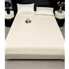 TREER Lenzuolo con Angoli Rinfrescante, Beige Lenzuola Letto Matrimoniale Estate Traspirante, in Microfibra 300 g, Tasca 5-28cm, Elastico 360°, 180x200cm