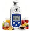 LAFMATE Rifrattometro brix 0-95% ±0,2%, Rifrattometro Digitale con ATC, IP65 Rifrattometro brix per Miele, Succo, Vino & Home Brewing,BM-101