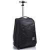 Invicta Trolley Scuola Benin, Nero, 2 in 1, con Spallacci Uso Zaino, Maxi Capienza, Zaini e Trolley, Viaggio e Tempo Libero, Unisex