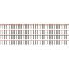 cyclingcolors 100x chiodi chiodini in acciaio con testa larga in rame fissaggio fotografie quadri ai muri decorativo, 2x20mm (Confezione da 2)