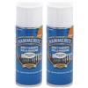 Hammerite Direttamente Sulla Ruggine Brillante Bianco 400 ml Aerosol (Confezione da 2)