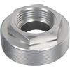 Einhell - Adattatore per cartuccia originale da 400 g (accessori per pressa per grasso a batteria TP-GR 18/690 Li, adatto per cartucce a vite da 400 g, in alluminio, larghezza chiave da 41 mm)