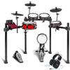 Alesis Nitro Pro e DRP100 - Batteria Elettronica e cuffie per Batteristi, Professionali per Monitoraggio