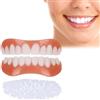 Care Spring Kit Sbiancante Denti 2 Paia Denti Finti Professionali, Mascherine Denti Universali Superiore E Inferiore, Faccette Dentali Da Applicare Da Soli Protesi Dentale Cosmetici Per Uomini & Donne