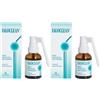 IALOCLEAN FARMA-DERMA Ialoclean Spray per Mucosa Oro-Faringea 2 x 30ml a Base di Acido Ialuronico | Spray Gola | Idratante, Lubrificante e Emolliente