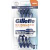 Gillette SkinGuard - Rasoio usa e getta per pelli sensibili x8