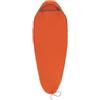 Sea to Summit - Fodera per sacco a pelo in pile Reactor - Mummia compatta con coulisse - Thermolite per aumentare il calore - Controllo degli odori - Ultra-Sil Stuff Pack - Per campeggio invernale -