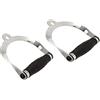 G5 HT SPORT Maniglie Pulley Varie e Attrezzi per Cavi Maniglia Singola, Maniglia Doppia, Corda tricipiti (Coppia Maniglie Singole (2 Pezzi))