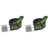 SALVIMAR Cintura Cordura Fibbia Inox, Unisex Adulto, Nero, Taglia Unica (Confezione da 2)