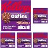 Kellogg's Oaties Cioccolato e Avena 4 x 40 g (Confezione da 5)